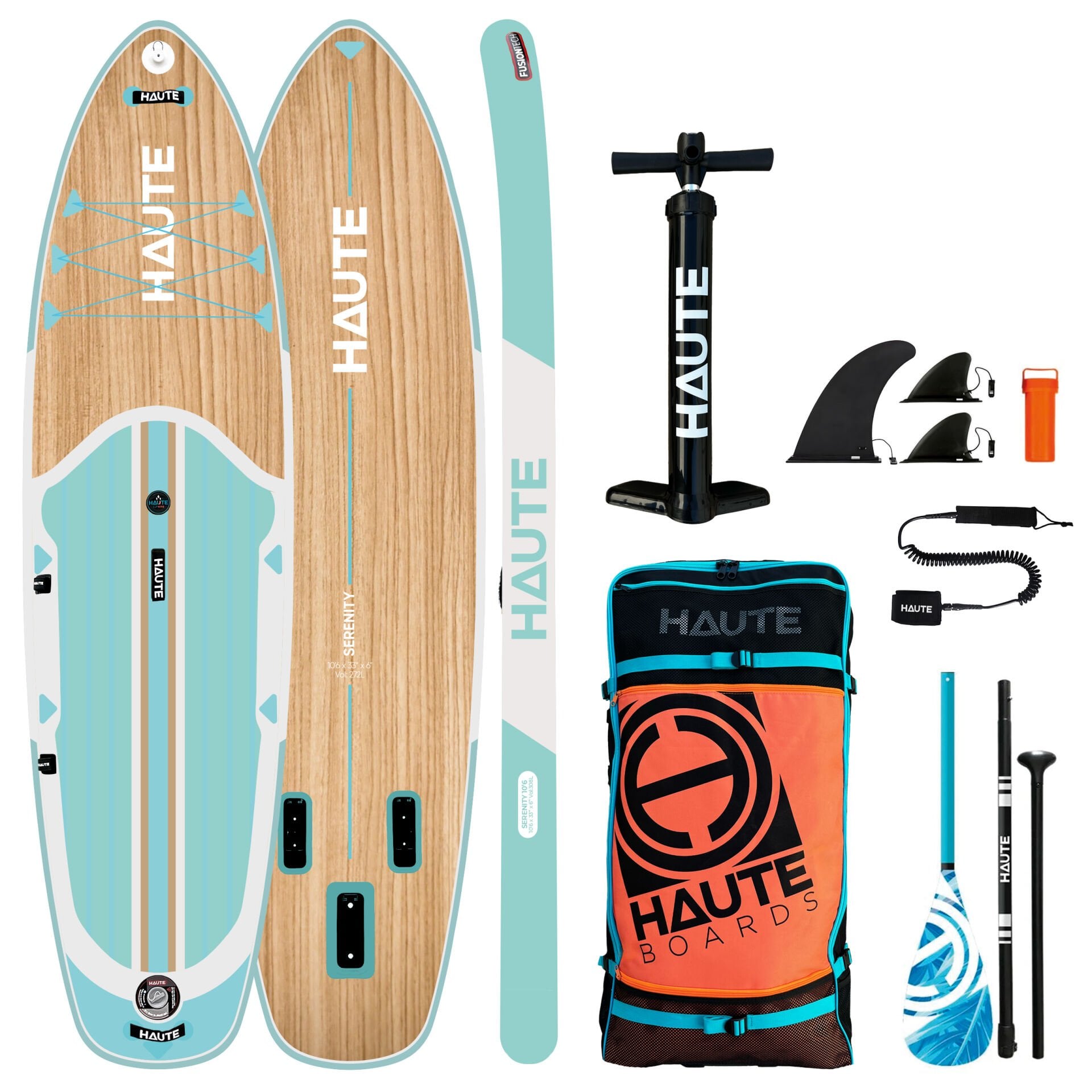 Haute 10'6 Serenity Şişme Sup Paddle Board Full Set
