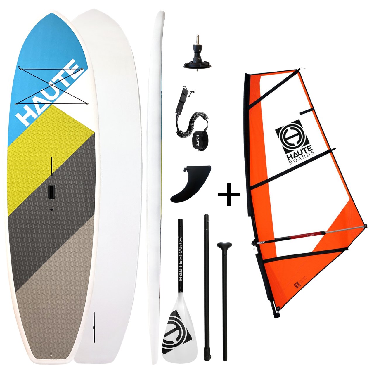 TAKANO YURI EstheFacial 4個セット Haute Boards - Rhino 10'0 Yelkenli Sert Sup + Yelken Seti