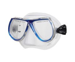 Amphibian Pro Comfort Dalış Maskesi ŞEFFAF / MAVİ