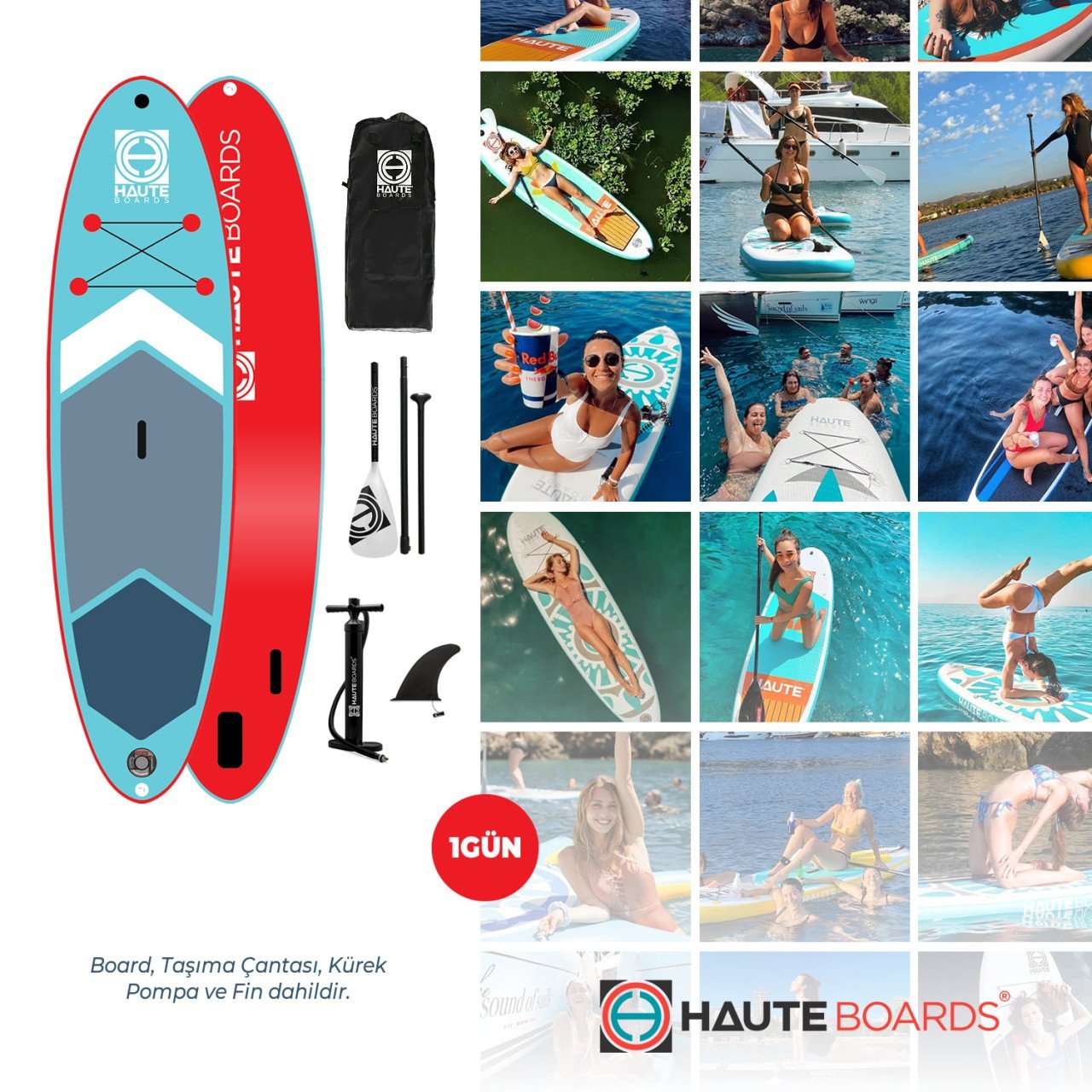 Haute Boards Kiralık Sup - Paddle Board 1 Gün