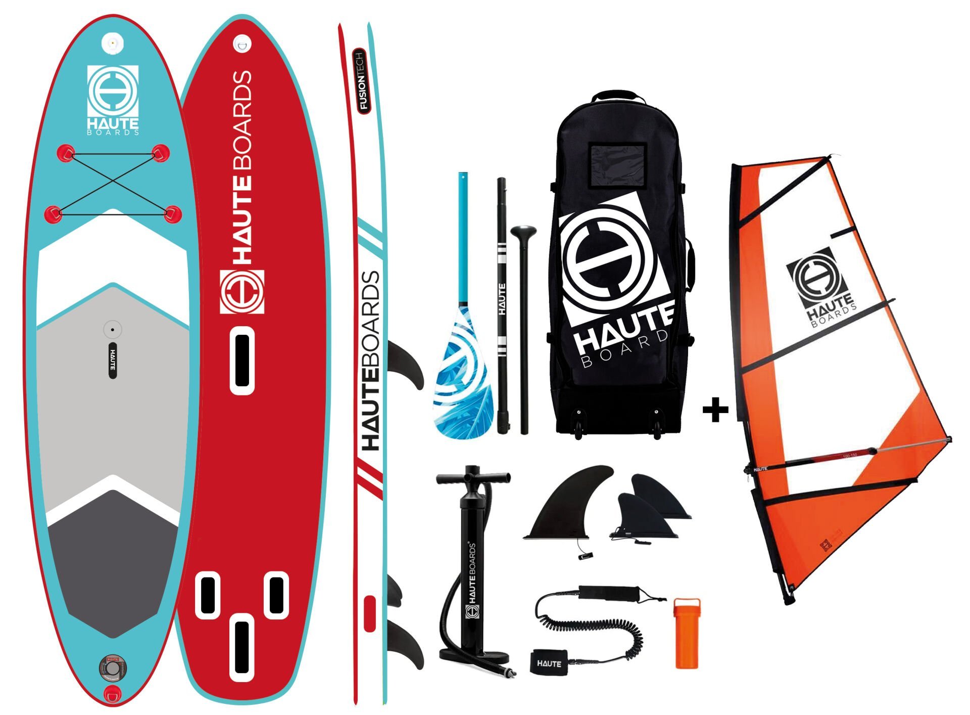 Hybrid 10'6 Şişme Wind Sup + Yelken Seti - Full Paket