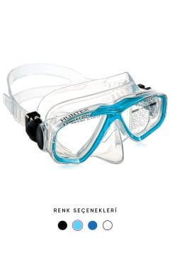 Amphibian Pro Hunter Dalış Maskesi ŞEFFAF / TURKUAZ