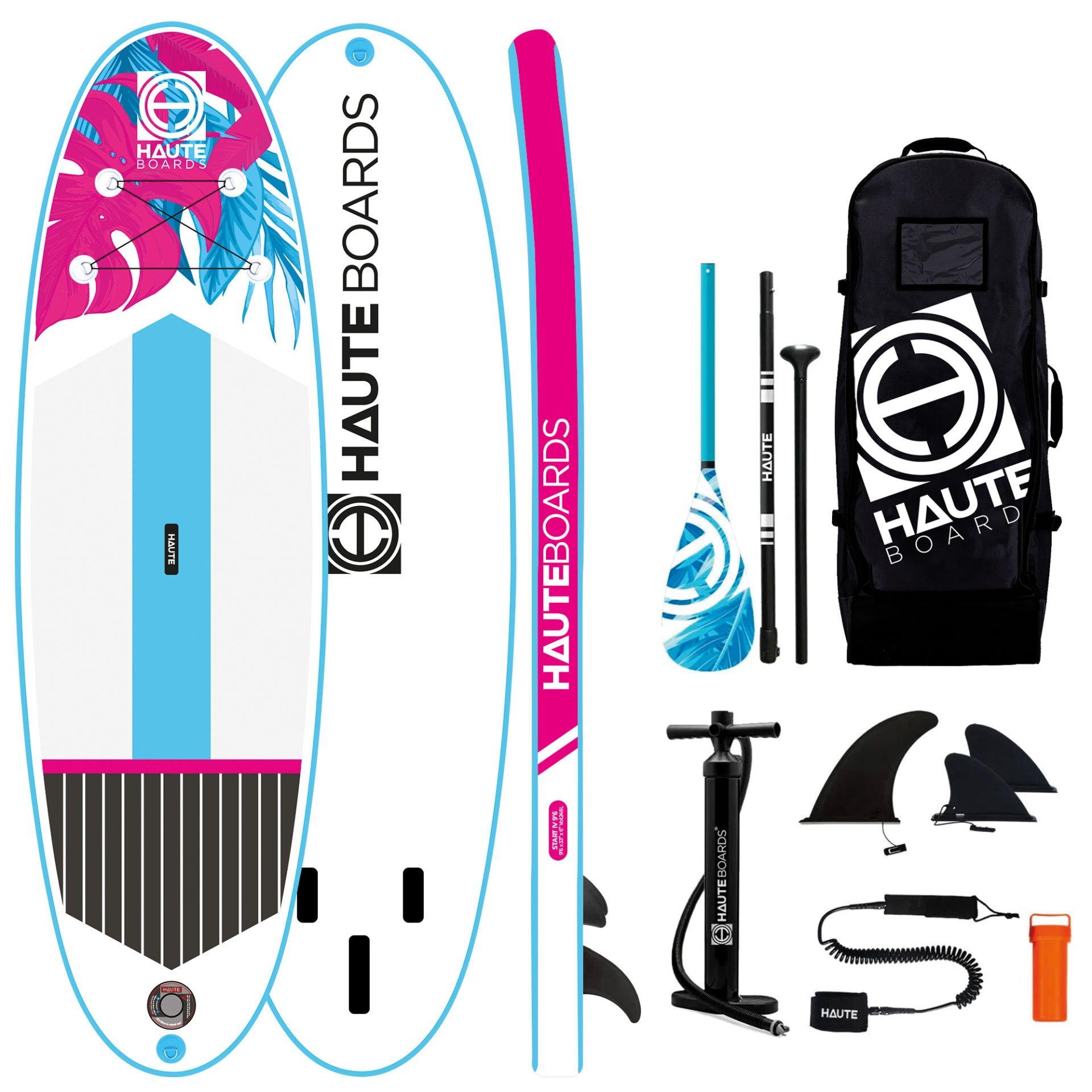 Start IV 9'6 Şişme Sup Paddle Board(Kürek Sörfü) - Full Paket