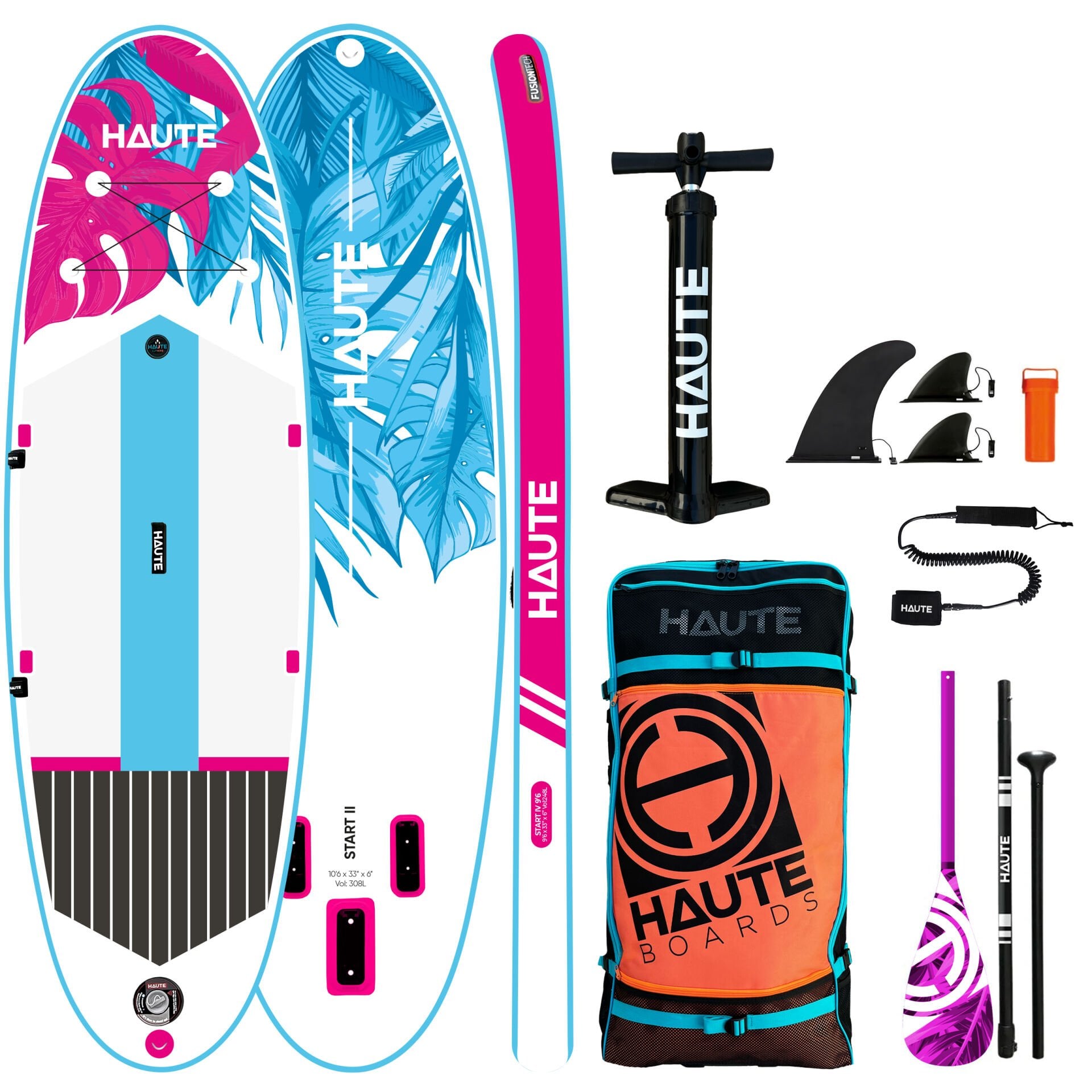 Start IV 9'6 Şişme Sup Paddle Board(Kürek Sörfü) - Full Paket