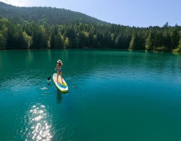 Tropics 10'6 Sarı Şişme Sup Paddle Board (Kürek Sörfü) - Full Paket