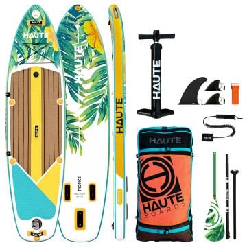 Tropics 10'6 Sarı Şişme Sup Paddle Board (Kürek Sörfü) - Full Paket