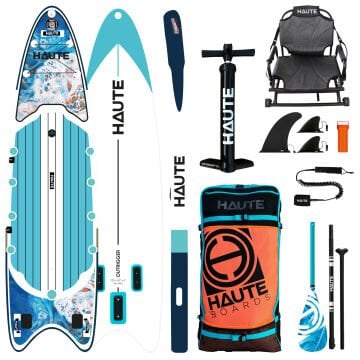 Haute Boards 12'6 Outrigger Şişme Balıkçı Sup Full Set