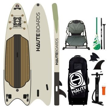 Haute Boards 12'6 Outrigger II Şişme Balıkçı Sup Full Set