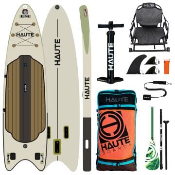 Haute Boards 12'6 Outrigger II Şişme Balıkçı Sup Full Set