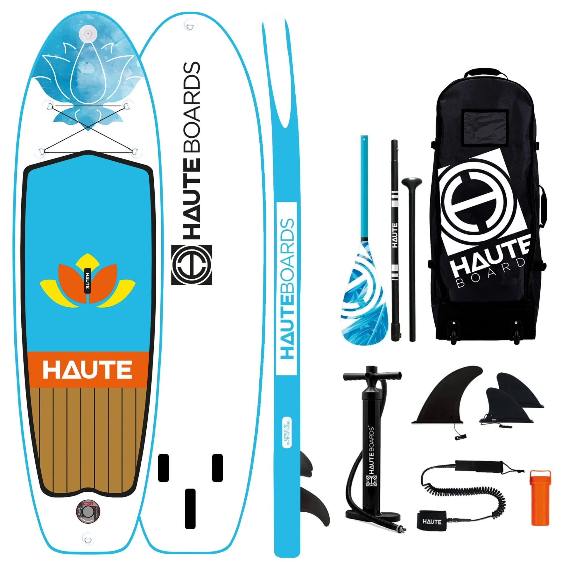 Haute 10'0 Lotus I Şişme Sup Paddle Board Full Set