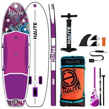Haute 10'0 Lotus III Şişme Sup Paddle Board Full Set