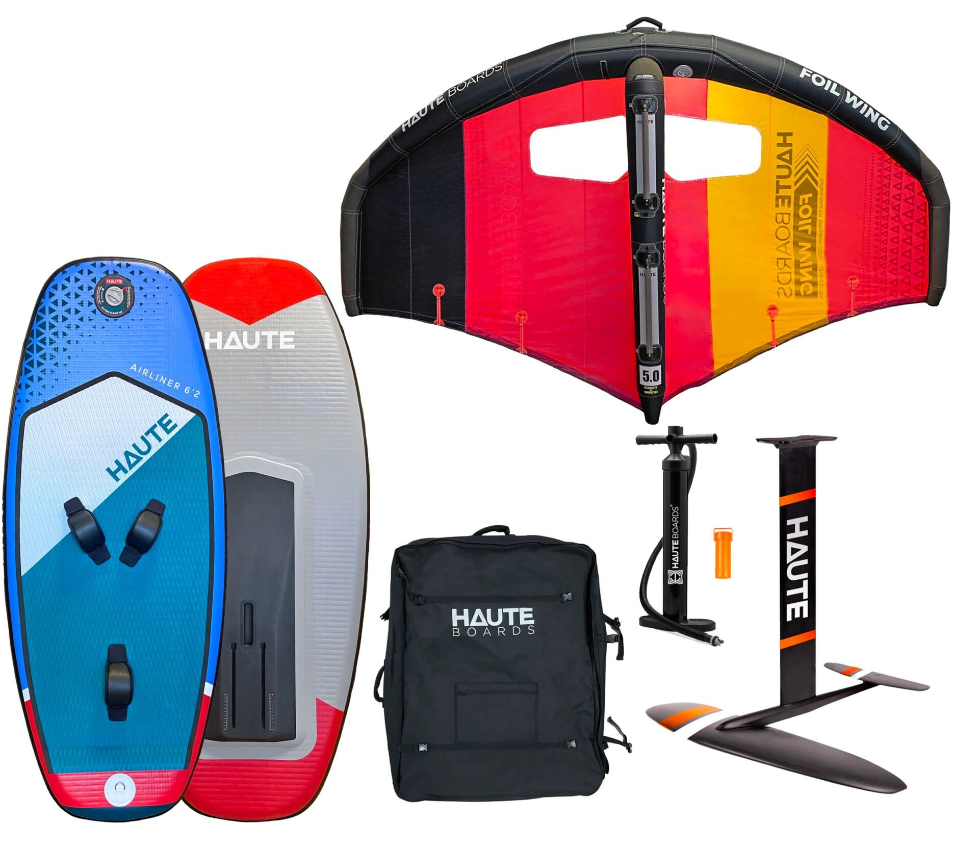 Haute Boards Şişme Foil Board + Karbon Foil + 5m2 Wing Full Set