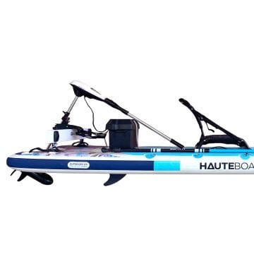 Haute Boards 12'6 Outrigger II Şişme Balıkçı Sup + Elektrikli Motor Full Set