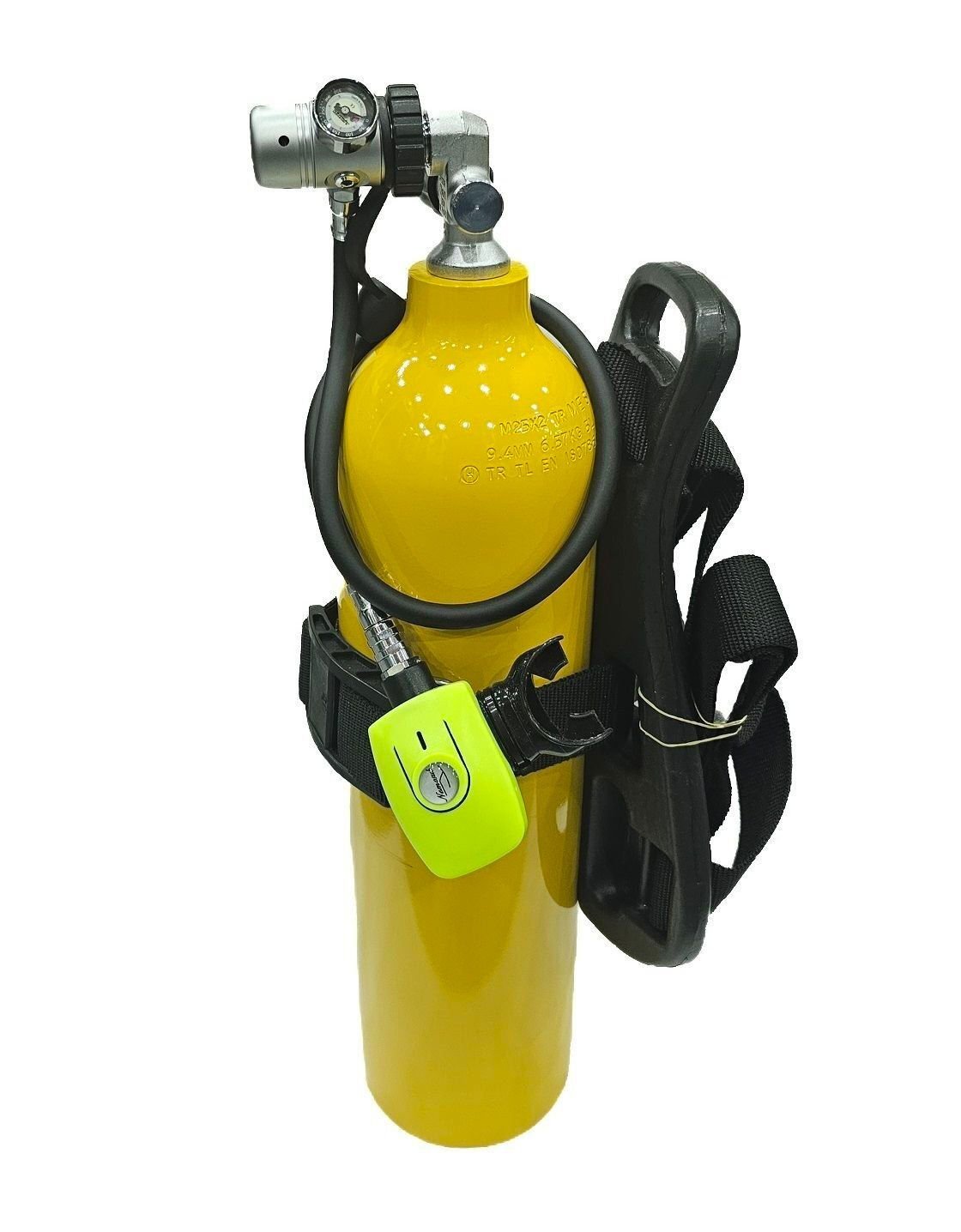 Tekne Scuba Set 3 Litre - Çantasız - Sarı