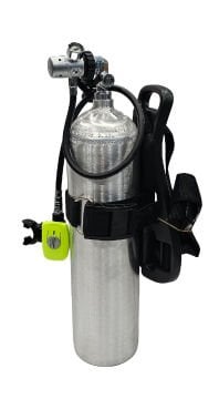 Tekne Scuba Set 5 Litre - Çantasız