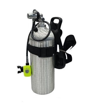 Tekne Scuba Set 7 Litre - Çantalı