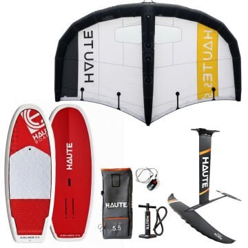 Haute Karbon Foil + 5.5m2 Wing + Sert Foil Board
